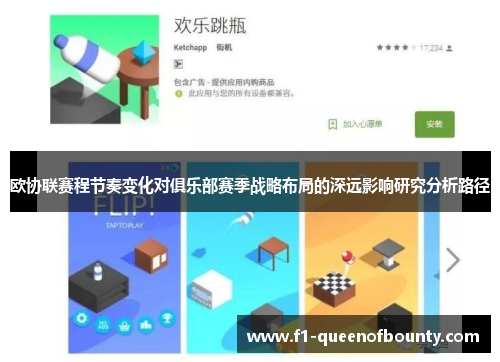 欧协联赛程节奏变化对俱乐部赛季战略布局的深远影响研究分析路径 欧协联赛程节奏变化对俱乐部赛季战略布局的深远影响研究分析路径